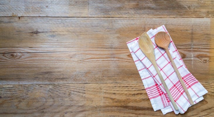 Як відбілити кухонні рушники в домашніх умовах