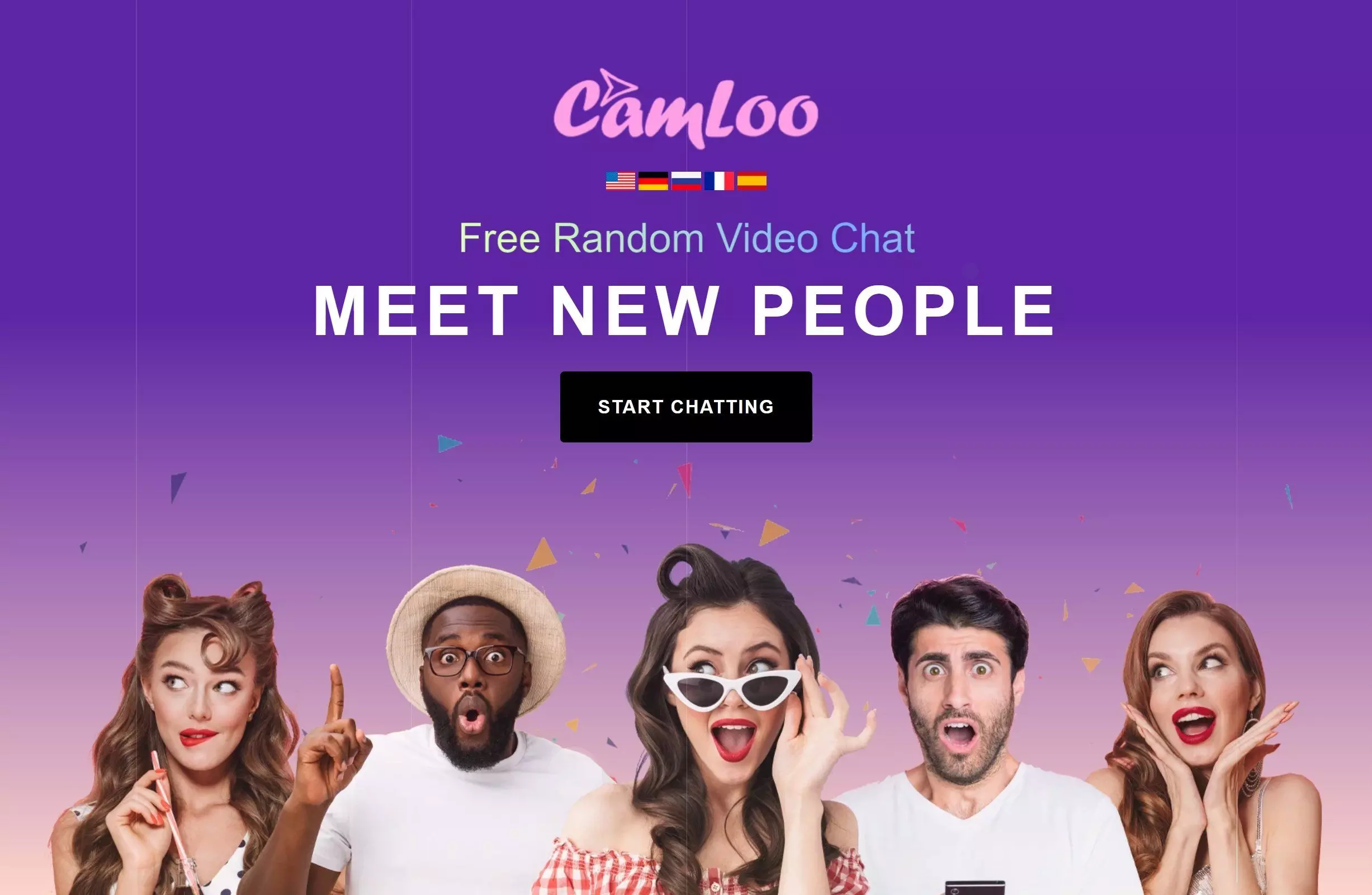 Camloo: платформа для общения с людьми со всего мира