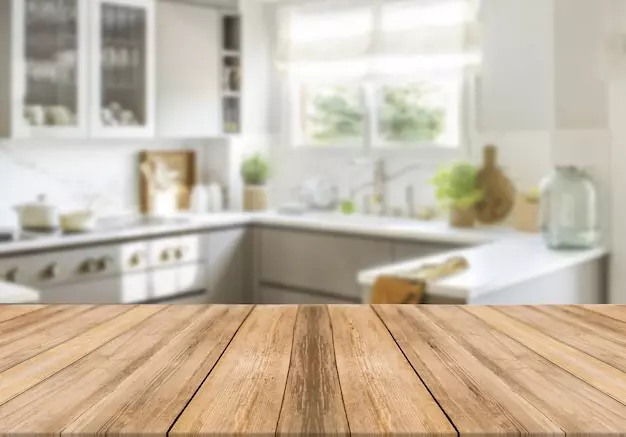 кухонная столешница из дерева