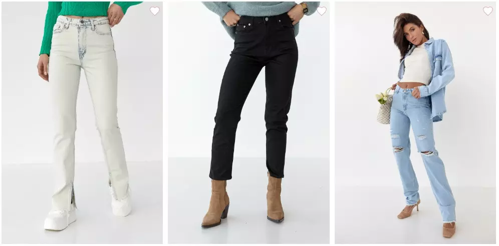 Тенденції в моді жіночих джинсів